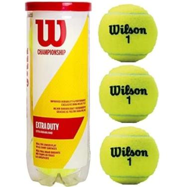 Imagem de Wilson Bolas de tênis Championship Extra Duty, 24 latas