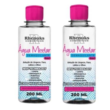 Imagem de Kit 2 Água Micelar Demaquilante C Ácido Hialurônico 200ml
