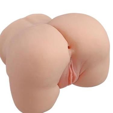 Imagem de Masturbador Masculino Bunda Grande Realista Com Vagina e Ânus Penetráveis, Ela possui Funções Aquecimento, Sucção e Vibro