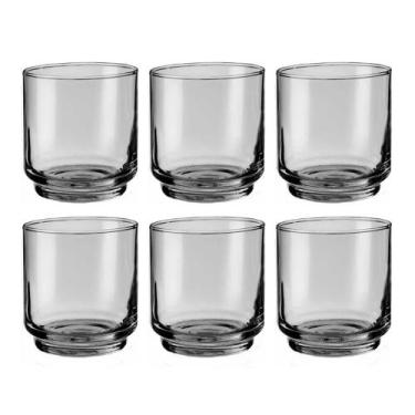 Imagem de Conjunto 6 Copos Baixo Drink Vidro Jerico 295ml - CLASS HOME