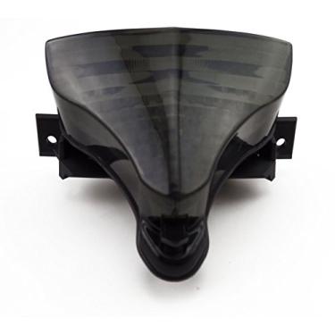 Imagem de TAWSK 2009-2014 Yamaha YZF R1 Luzes traseiras LED sequenciais integradas, lente fumê