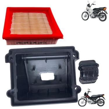 Imagem de Tampa condutor filtro de ar - pop100 07-15 - TRILHA, Preto