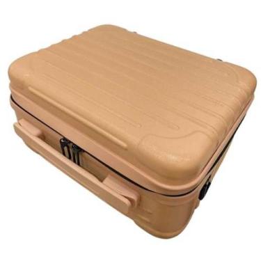 Imagem de Maleta De Maquiagem Bolsa De Mão Frasqueira Necessarie Rosa - Imperium