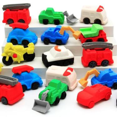 Imagem de Truck Erasers Satomoto 40 peças de quebra-cabeça 3D Take Apart Car Kid