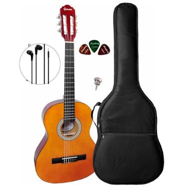Imagem de KIT Violão Infantil Giannini N6 Natural Nylon + Capa Acolchoada