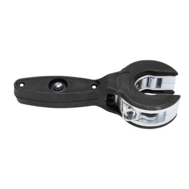 Imagem de Cortador de tubo Ratel, botão ajustável sem esforço para cortar tubos de metal de cobre PVC (preto)