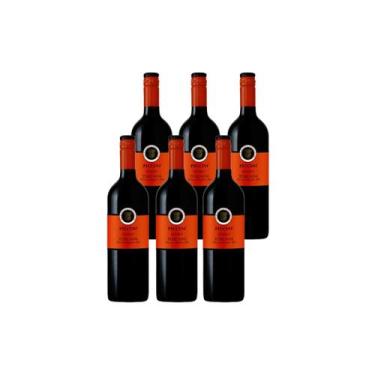 Imagem de Vinho italiano piccini toscana rosso 750ml tinto kit c/ 6