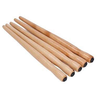 Imagem de 5pcs Dip Canet Lençal Hold Titer Holder de Caneta Cômica Lençal Lençal Premium Sandalwood Corporal Brilhante Aderência Confortável para Arte de Pintura de Arte Trabalha de (Cor de madeira original)