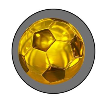 Imagem de Adesivo Decorativo Infantil, Tema Futebol, Redondo, 50mm, Vários Modelos (FUT224, BOPP, 50 MM)