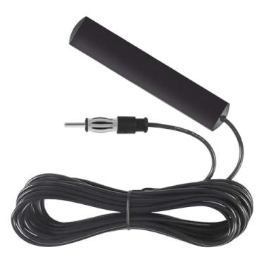 Imagem de Antena de rádio universal de 3,5 m, estéreo para carro, AM FM, adesivo oculto para para-brisas ocultos, para veículos, caminhões, SUV, estéreo de carro, unidade de cabeça de painel, receptor de mídia