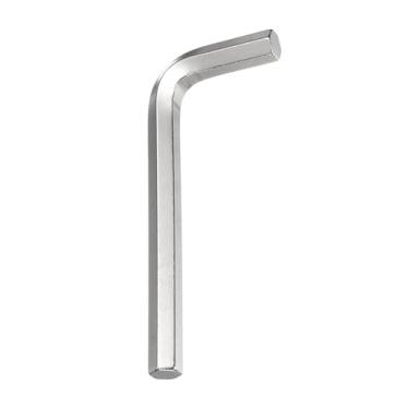 Imagem de HARFINGTON Chave sextavada 3/20.3 cm 45 # Aço carbono em forma de L Hexágono SAE Ferramenta de reparo para reparo de motocicletas em casa, faça você mesmo, bicicleta, tom prateado