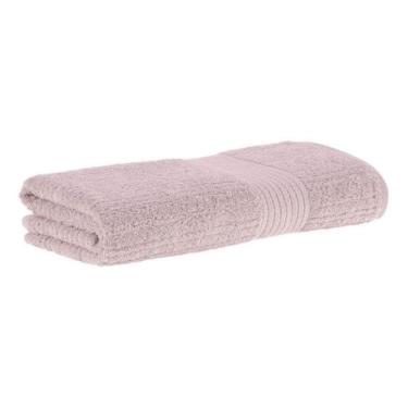 Imagem de Toalha de Banho Canelado 70x140cm 100 Algodão Felpuda Macia Absorvente