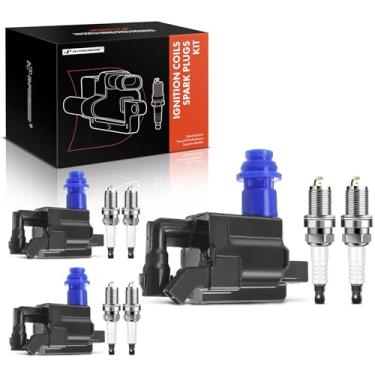 Imagem de A-Premium Conjunto Premium De 3 Bobinas Ignição E Velas Irídio Compatíveis Com Lexus Gs300 Is300 2001-2005 Toyota Supra 1998, L6 3.0L