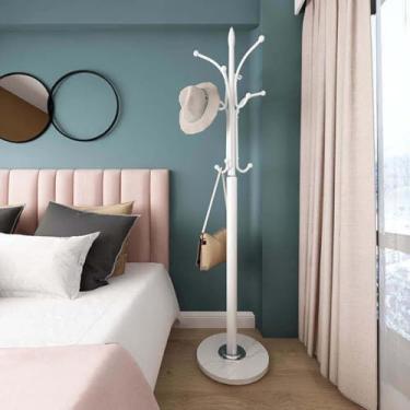 Imagem de Cabide De Ferro Independente, Suporte De Chapéu Vertical, 12 Ganchos, Pode Pendurar Casacos, Chapéus, Guarda-chuvas, Roupas, Lenços, Casa E Escritório, A