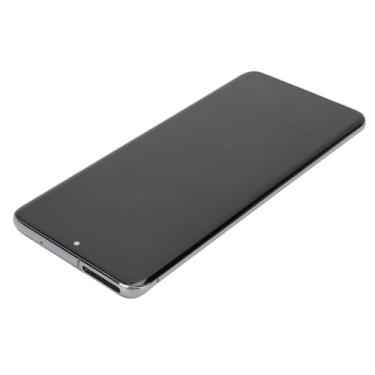 Imagem de Generic Montagem da Tela de Toque do Telefone, Função de Impressão Digital Alto Brilho AMOLED Touch Screen Digitalizer Conjunto Com Ferramentas de Reparo para SM G980 (Cinza)
