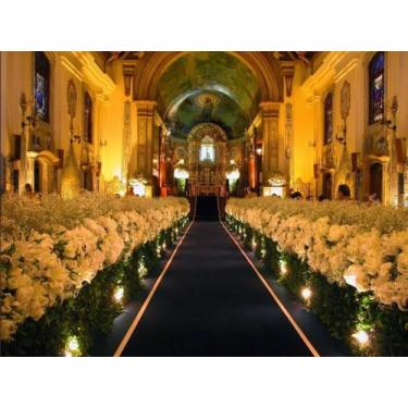 Imagem de Passadeira de Noiva para Casamento 3mm - 5m x 1m de Largura - Inylbra,