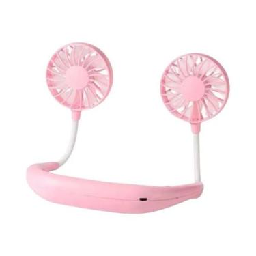Imagem de 360 graus Ventilador De Pescoço Portátil De Rotação, Mudança De Cor, L