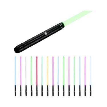 Imagem de Sabre De Luz De Metal De 15 Cores 2 Em 1 Espada Laser Recarregável REi