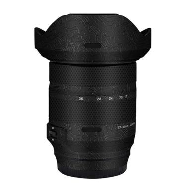 Imagem de Skin Lens Camera Skin Wrap Vinil Adesivo de Proteção Acessórios de Fotografia para Tamron 17-35 mm F2.8 adequado para Canon EF Mount 17-35 F 2.8 (Contorno Preto Brilhante)