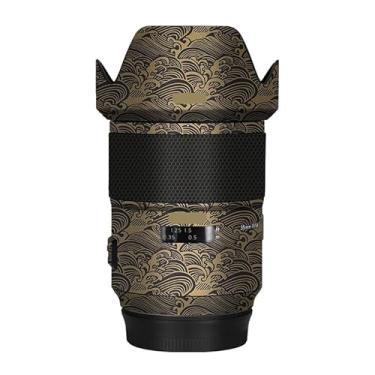 Imagem de Adesivo de câmera antiarranhões com tampa de lente para Tamron SP 35 mm F1.4 adequado para Canon EF Mount película protetora decalque 35 1.4 (ouro onda)