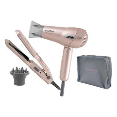 Imagem de Kit Britânia Travel Rose Gold Secador + Prancha E Difusor - Britania, 