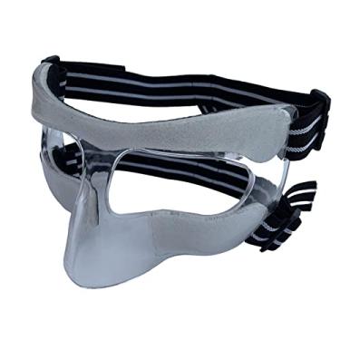 Imagem de kowaku Capa de Proteção para Nariz Quebrado, Máscara Facial para Uso Diário, Preto branco, 15cmx9cm