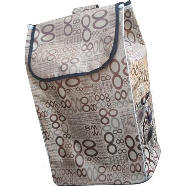 Imagem de Bolsa De Substituição Para Carrinho De Compras - Bolsa De Armazenamento à Prova D'Água De Pano Oxford 72l, Bolsa De Substituição De Compras De Supermercado De Grande Capacid, E, 1pcs