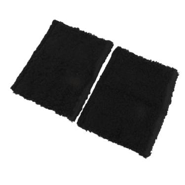 Imagem de Zhjvihx Cadeira de Braço de Braço Almofada, Soft 2pcs Cadeira de Tampa de Prova de Frio para de Transporte (Preto)