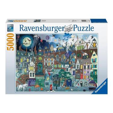 Imagem de Puzzle 5000 Peças Rua Vitoriana - Ravensburger - Imp