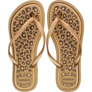 Imagem de Chinelo De Dedo Havaianas Slim Animal Print Feminino
