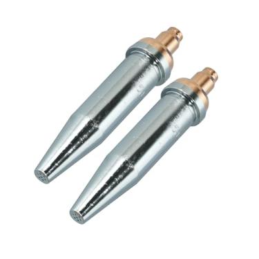 Imagem de RIVERWELD Pontas de corte de acetileno 1502 tamanho 3 e 1502-3 para oxweld PUROX estilo oxigênio, oxicombustível, maçarico feito de cobre PK2