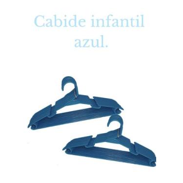 Imagem de Kit 10unidades Cabides Infantis para organização colorido roupa bebê. 
