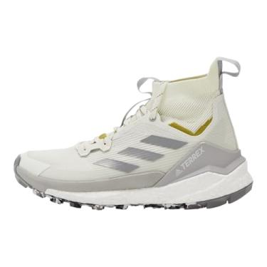 Imagem de adidas Tênis feminino Terrex Free Hiker 2.0 para caminhada, Branco/verde linho, 40