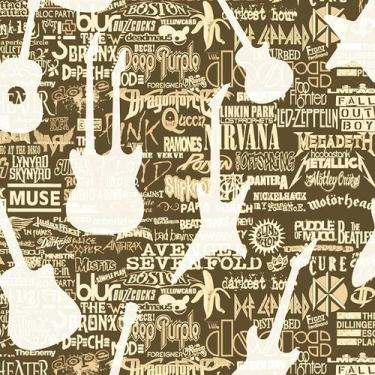 Imagem de Papel de Parede Adesivo Casual Rock and Roll - 169 - Multimpressão