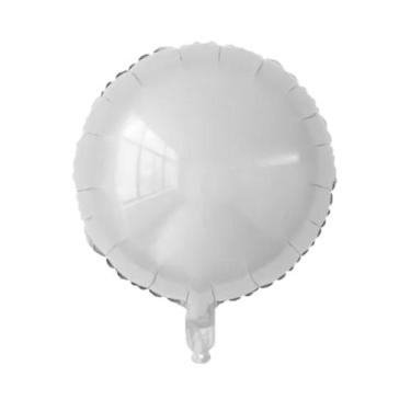Imagem de Balão Redondo Metalizado 18 - PartiuFesta, Prata