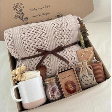 Imagem de Cestas de presentes CASTATEO Get Well Soon Earth Tone Women