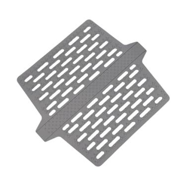 Imagem de Ｂｅｓｇａ Tapa de sela da pia, protetor de silicone fino lavagem lavável, almofada de drenagem, divisor de pia para banheiro, gadgets de cozinha