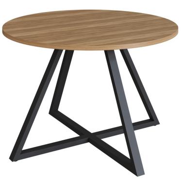 Imagem de Mesa Para Escritorio 110 Cm 25916 Nogal Sevilha Preto Artesano Nogal Sevilha Preto