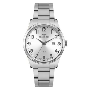 Imagem de Relógio Technos Masculino Steel Prata - 2115tzc-1k