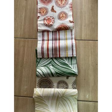 Imagem de Caminho de mesa duplo - Casa das cortinas , telha