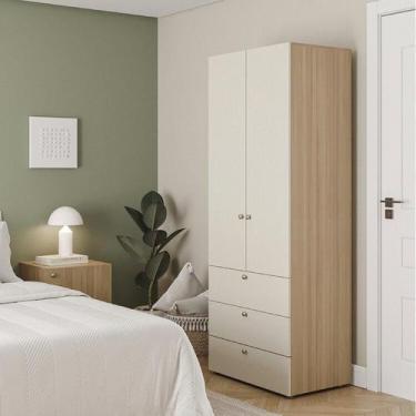 Imagem de Módulo 70x180 2 Portas 3 Gavetas Frame CabeCasa MadeiraOriginals - Cab