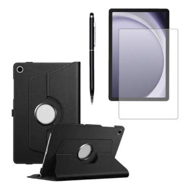 Imagem de Capa Giratória+ Pelicula+ Caneta Para Tablet Samsung A9 8.7 - NoBrand,