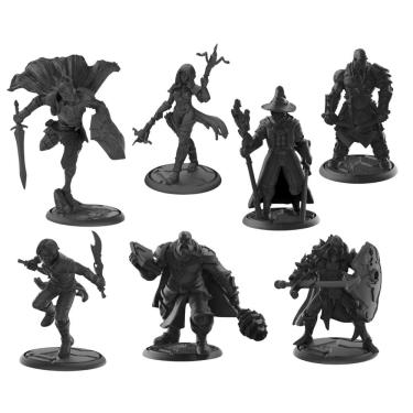 Imagem de Miniaturas Rpg Herois Humanos Dungeons & Dragons Tabuleiro