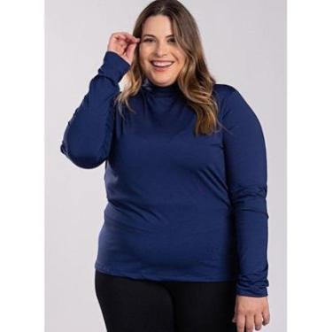 Imagem de Blusa Feminina Manga Longa Plus Size Térmica Peluciada - Serena-Feminino