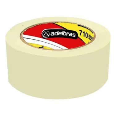 Imagem de Fita Crepe 720 Palha 48mm X 50m - Adelbras