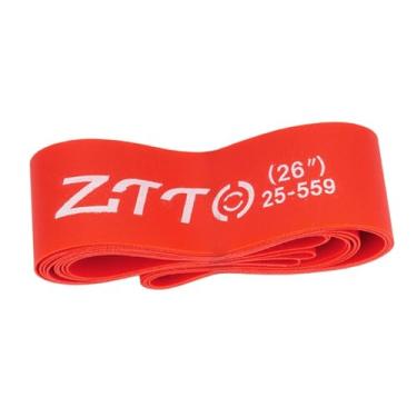 Imagem de Zxpjkyu Forro de Pneu de Bicicleta de 2 Peças, Fita de Aro de 26 Polegadas, Fita de Aro Leve, Proteção Contra Furos em Pneus para Câmaras de Bicicleta para Bi, Largura 2.5 Cm