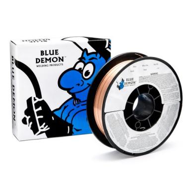 Imagem de Fio de solda de liga baixa Blue Demon ER80SB2 X 0,045 X 11 LB, cromado