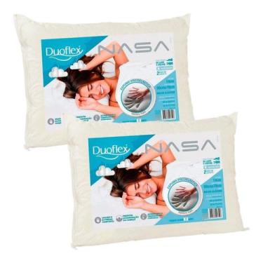 Imagem de Kit 2 Travesseiro Viscoelástico Nasa Ns1114 Duoflex