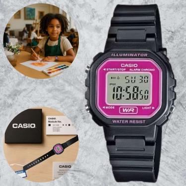 Imagem de Relógio Casio Infantil Digital Standard Preto LA-20WH-4ADF