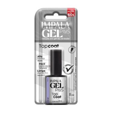 Imagem de Esmalte Impala Gel Plus Top Coat Blister 8ml
